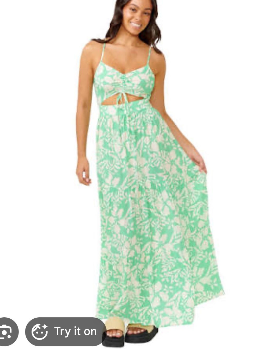 NWOT Rip Curl Sun To Sea Maxi Dress